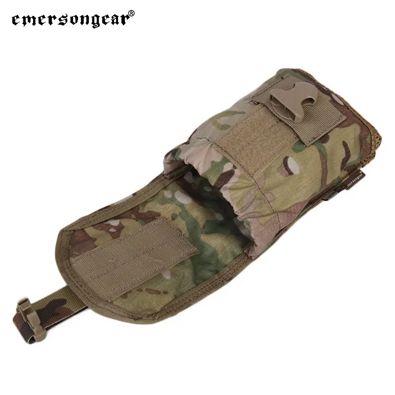 

Тактическая подсумка Emersongear MLCS для фляги, MOLLE, для охоты, кемпинга, активного отдыха, страйкбола, походов