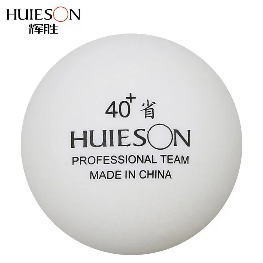 HuiEson New Material ABS 40+ Provincial Competition Ball Machine/Multi-balls Wholesale Ping Pong Balls Factory Outlet