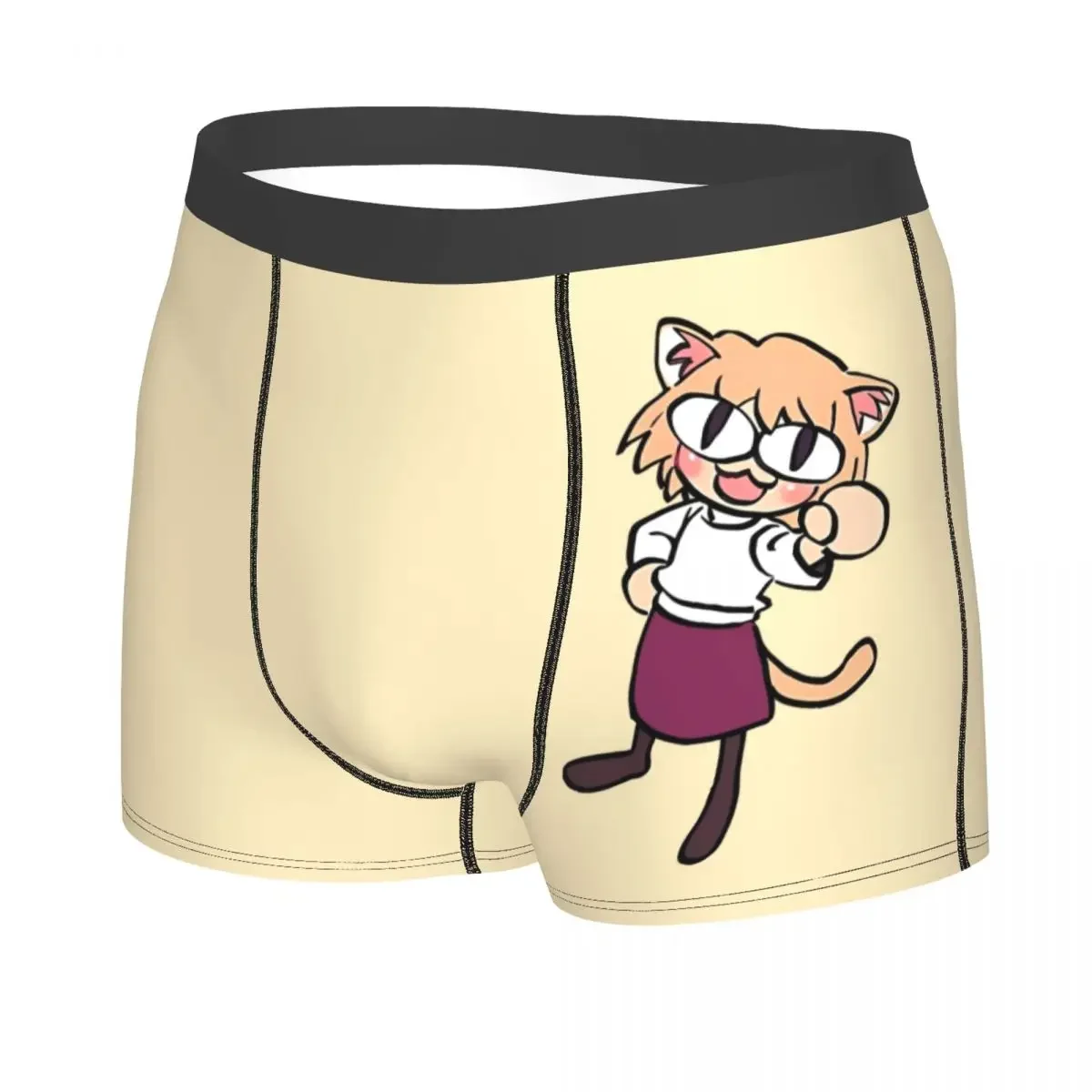 I Draw Tsukihime Men Boxer Briefs Neco Arc Highly Breathable Underwear High Quality Print Shorts Gift Idea