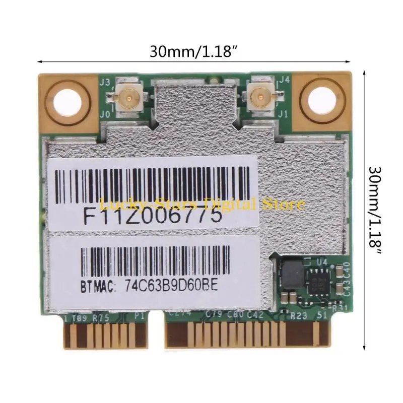 T3EE Banda dupla Card sem fio AW-CE123H BCM94352HMB, 2,4G/ BT4.0 Mini PCI-E Card, Suporte 802.11ac 867Mbps