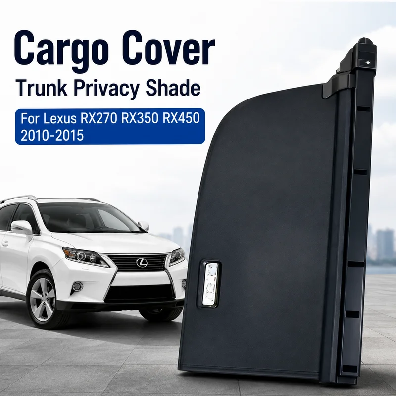 Cargo Cover Trunk Privacy Shade Rear Security Partition Anti-Theft Shield Organizer for Lexus RX270 RX350 RX450 2010-2015
