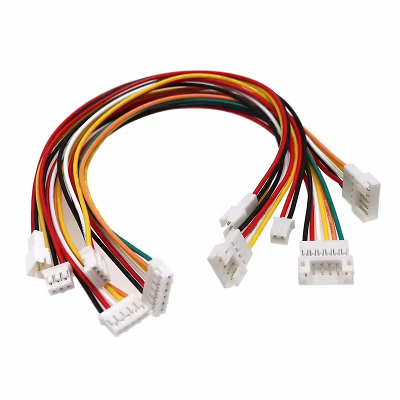 10pcs PH 2.0mm Extension Line 2P 3P 4P 5P 6P PH2.0 Male To Female Connector With Cable Length 100/200/300MM 26AWG