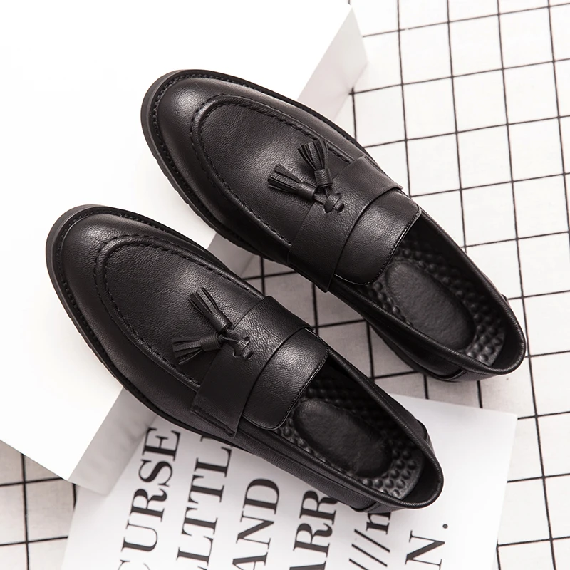 Men Casual Shoes Fashion Men Shoes Handmade Suede Genuine Leather Mens Loafers  Slip on Men's Flats Male Driving Shoes