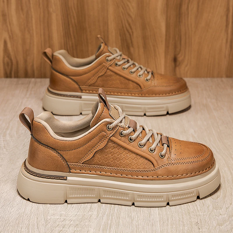 

2025 Spring New Rubber-Plastic Sole Casual Board Sneakers for Outdoor Sports - Comfortable, Soft, Slip-Resistant, Durable, and T