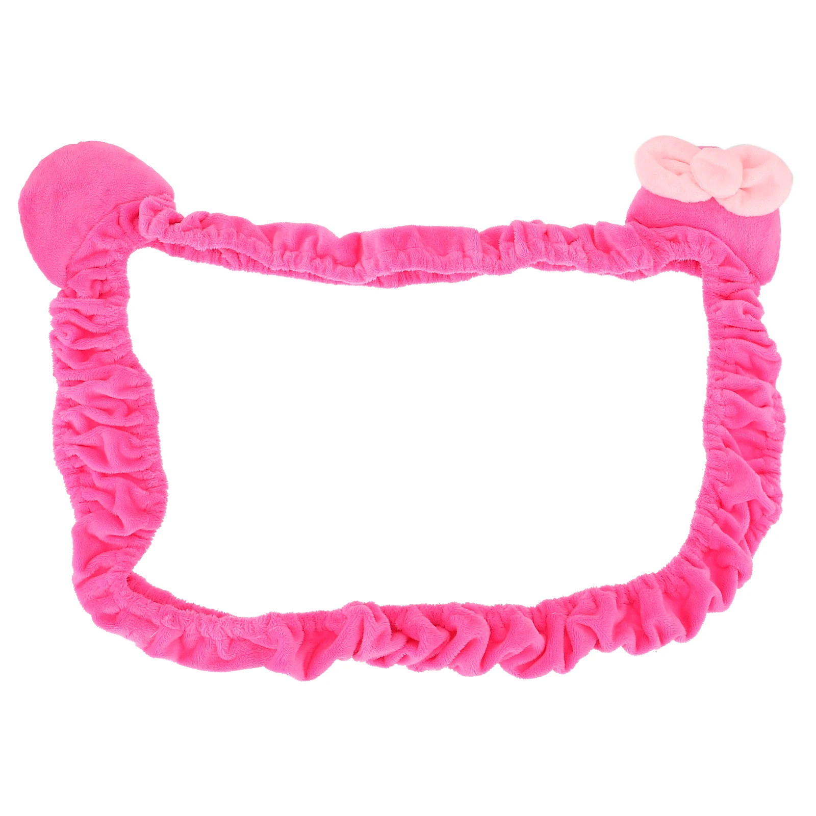 

1pc Cute Cat Ear Monitor Cover Dustproof Computer Covers Pink Desktop Decoration Elastic Design For 20 32 Inch Monitors Girls