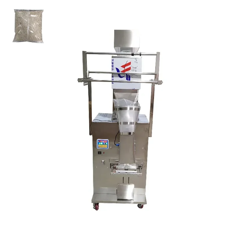 for French Fries Snacks Potato Chips Packaging Machine 1-5kg Powder Plastic Pellet Packing Equipment