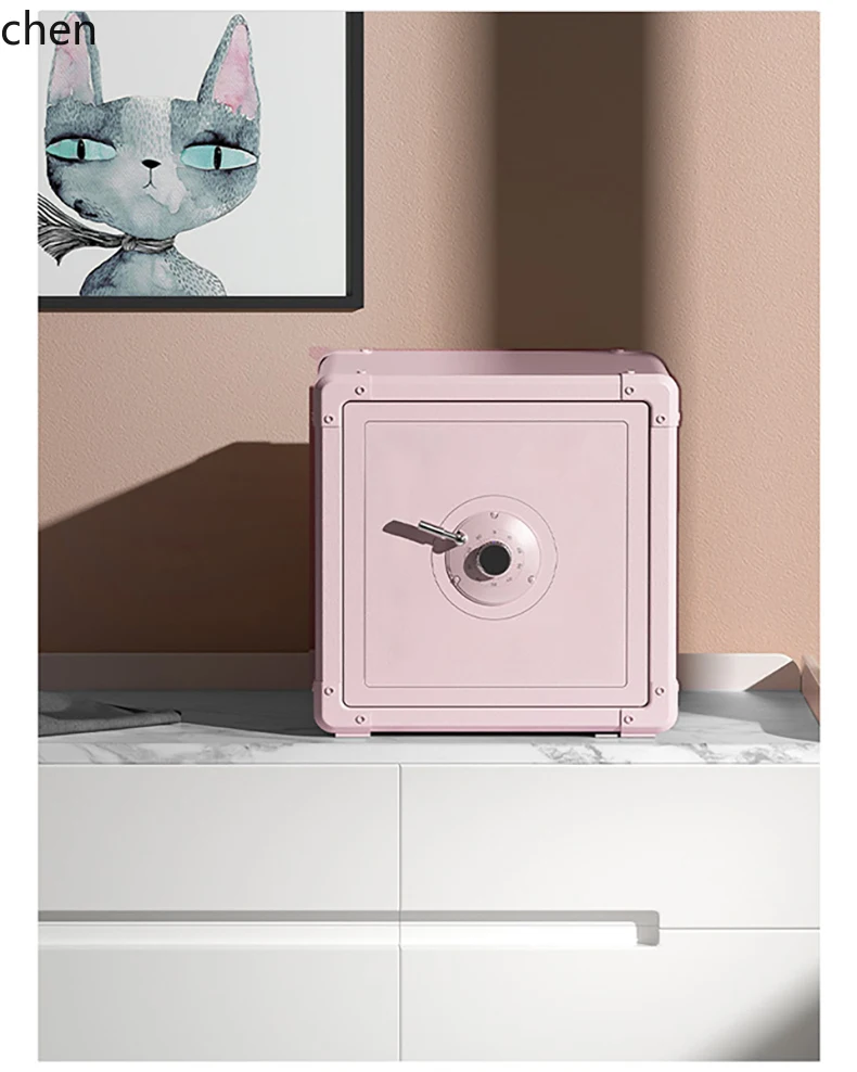 ZML Safe Box Home Anti-Theft Small Wardrobe In-Wall Jewelry Safe Deposit Box