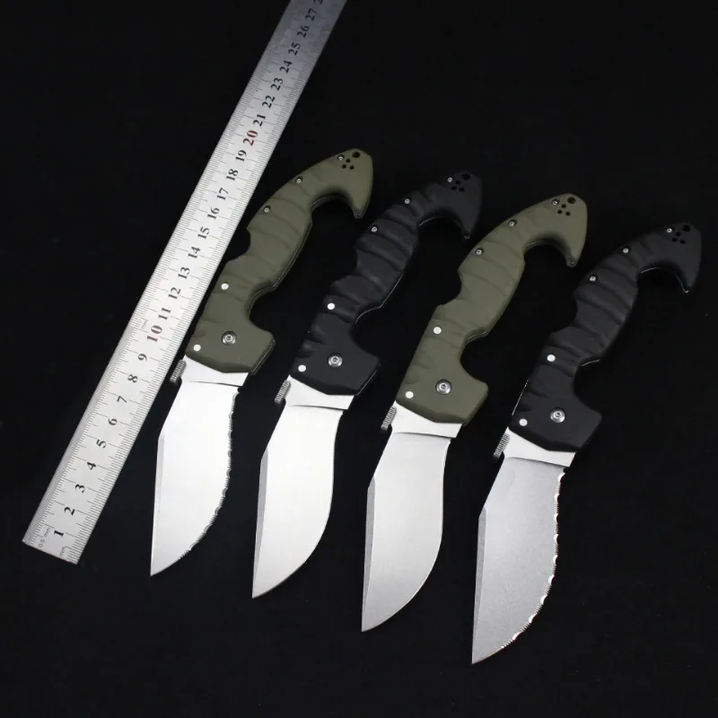 

Multifunctional Folding Outdoor Tactical Military Knives 8Cr13Mov Blade Nylon Fibre Handle Professional Survival Knife for Men