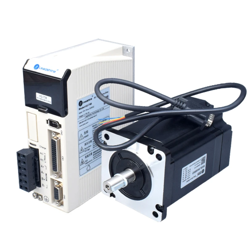 

Оригинальный свинцовый серводвигатель Leadshine H2-758 H2-2206 HBS1108s, весь комплект гибридного серводвигателя Leadshine с приводом