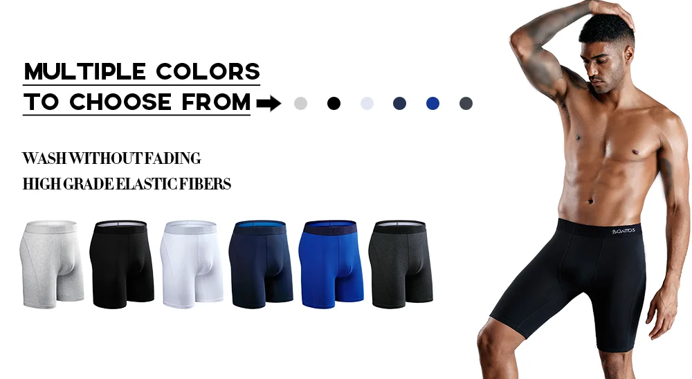 5 stücke Neue Männer Höschen Polyester Boxer Unterwäsche Mann Pack Unterhose Herren Marke Sexy Homme Boxer Shorts Männlichen Eis Seide badehose – Detail 14