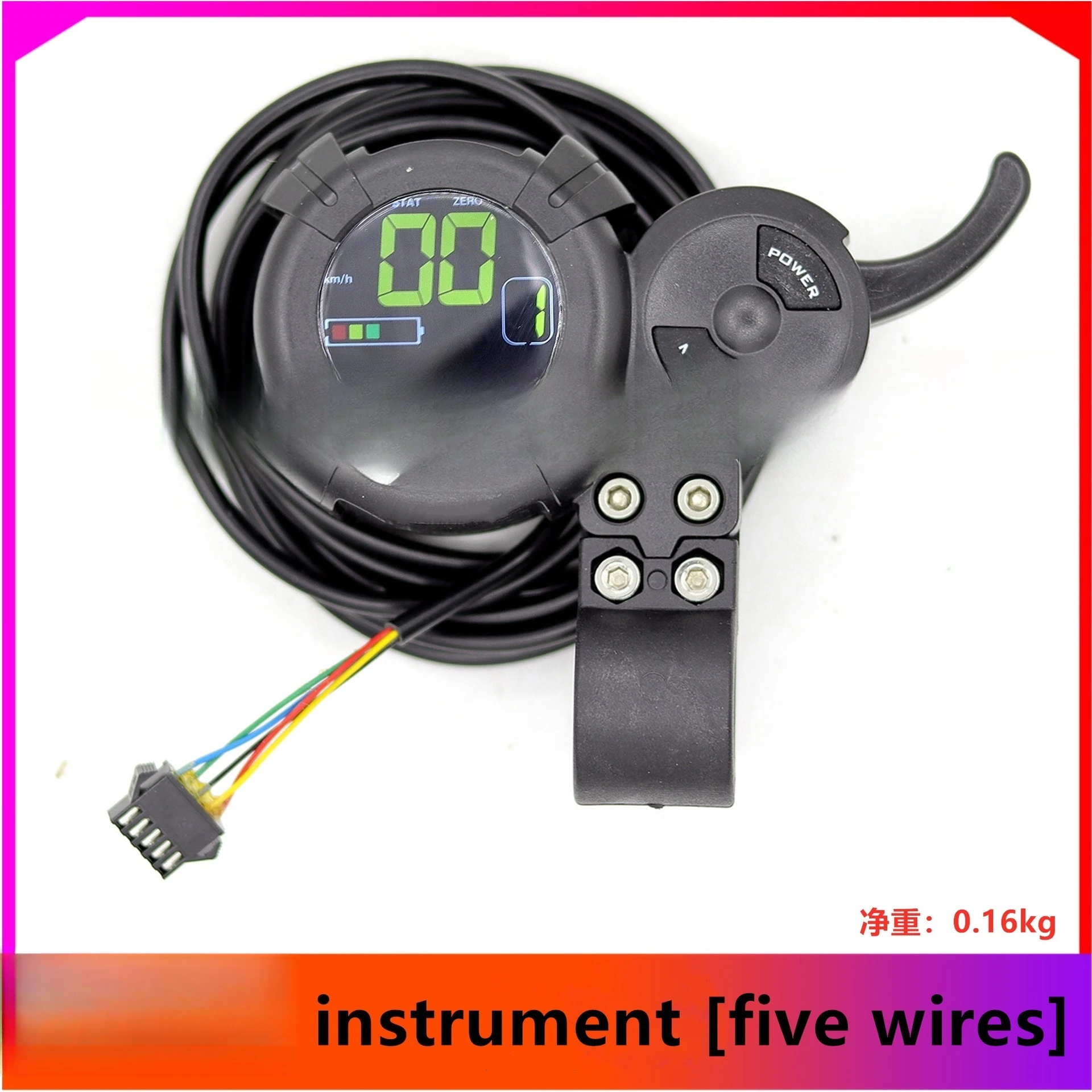 72V 50A Dual Drive Controller for Scooter, 12-MOSFET E-Bike Accelerator & Display Kit