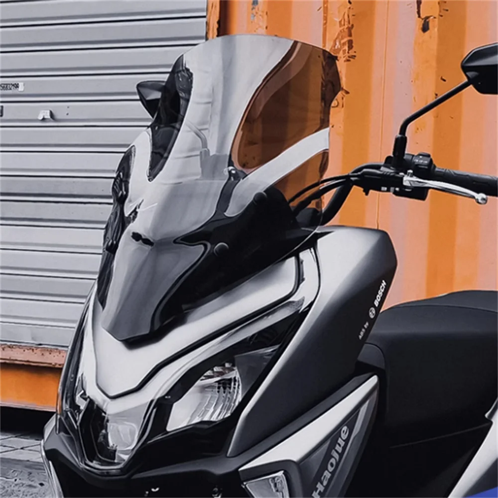 

High quality windshield For the Haojue ADX125 windshield with ADX 125 raised and widened front windshield with mounting bracket