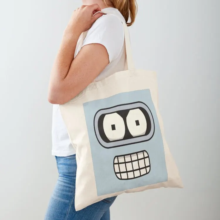 

Bender's Face Tote Bag canvas bags Cloth bag Canvas stote bag custom tote