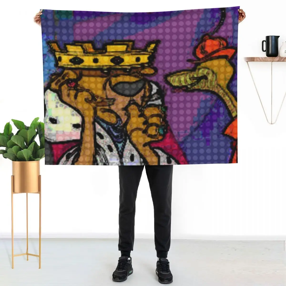 Robin Hood Sucks Oo De Lally Throw Blanket for babies heavy to sleep Loose Decoratives Soft Big manga Blankets