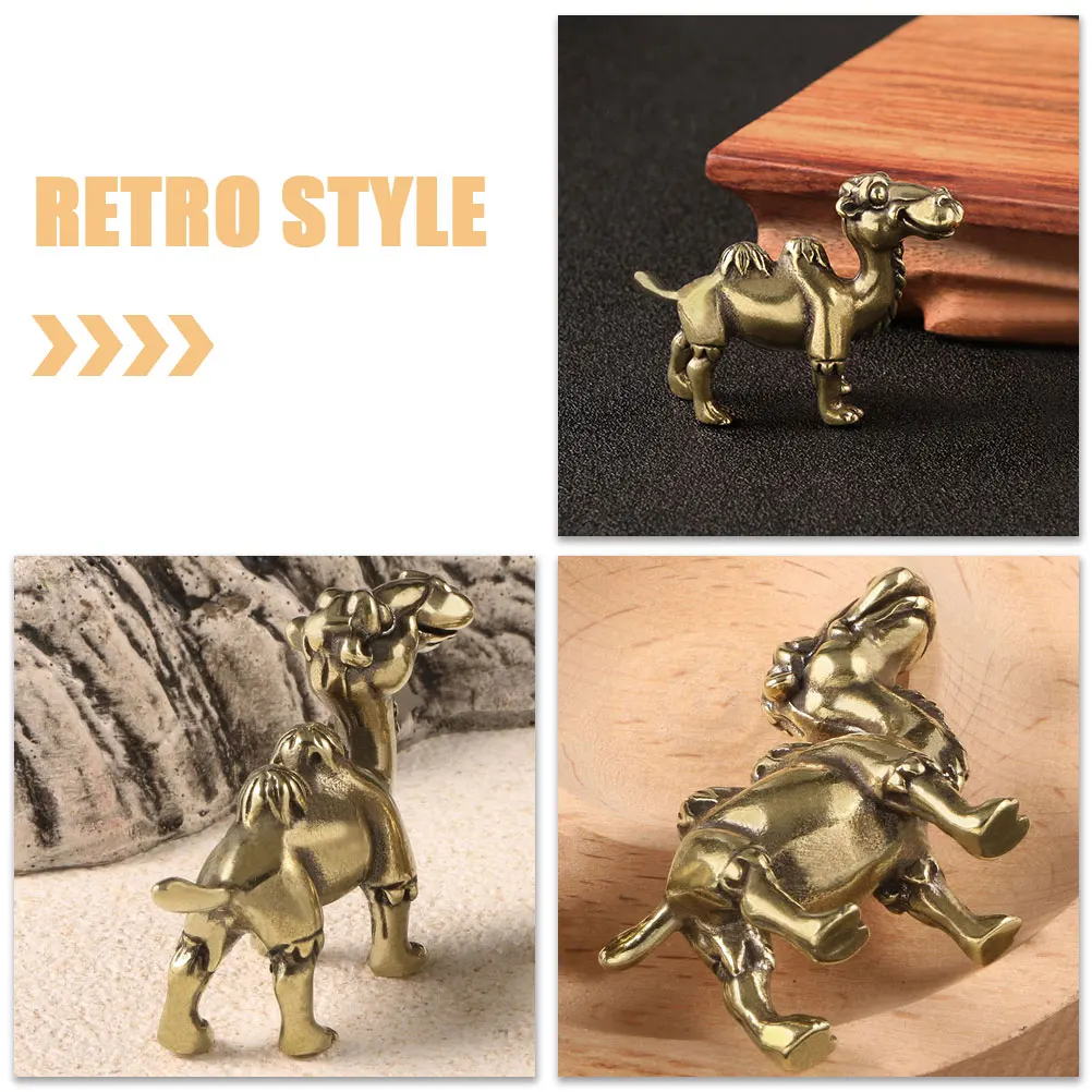

Brass Camel Ornaments Miniature Animals Sculpture Statue s Home Decor Vintage