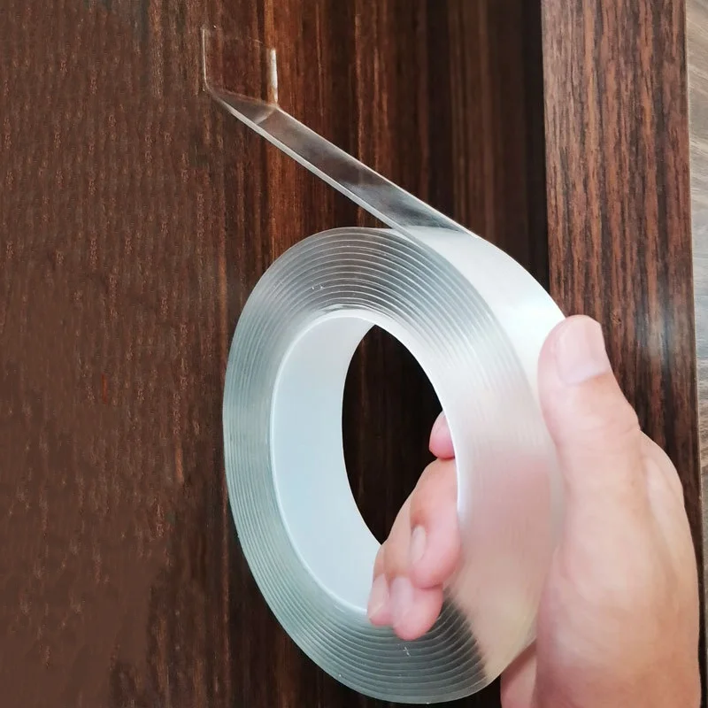 1/3/5m Transparent Nano Tape Sink Self-adhesive Single Sided Waterproof Mildew Strong Seal Gap Strip Silicone Stickers Kitchen