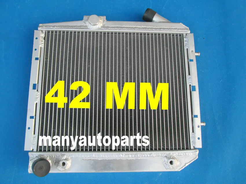 aluminum alloy radiator for RENAULT 5 SUPER 5/R5 9/11 GT TURBO AT 1985-1991 1986 1987 1988 1989 1990 view 3