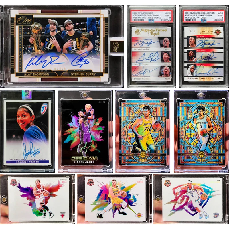 

Panini DIY 2025 Мозаика 2025 Обсидиан 2024 Один 2005-06 UD Карты с автографом Мгновенная серия Баскетбольные звезды Коллекционные карты Подарочные наборы