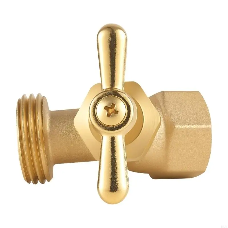 Household Brass Slow Boiling Faucet 1/2Inch X 3/4Inch Thread Garden Hose Bibb