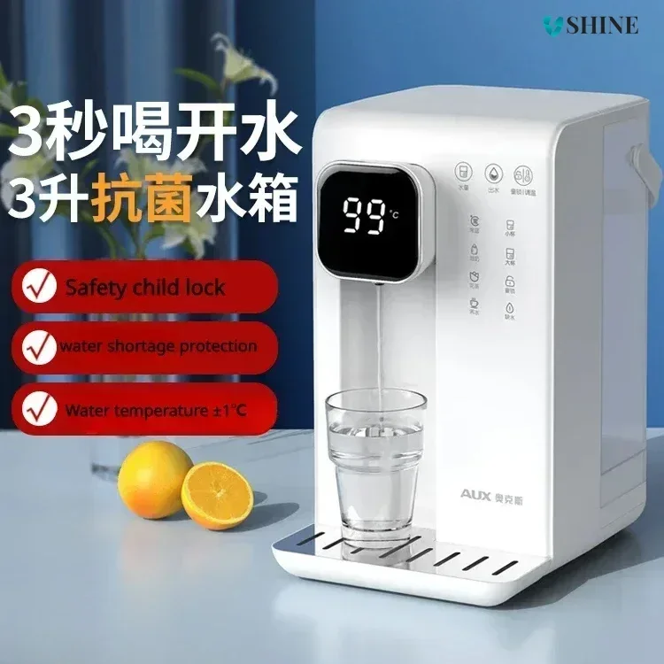 

Home Desktop Water Dispenser Instant Hot for Quick Drinks. Small Barrel with Purification Function. Ideal for Home Use.