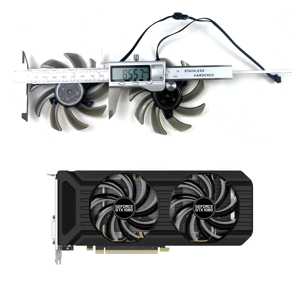 Новый охлаждающий вентилятор 85 мм 4PIN GA91S2U GTX1080 1070 1060 ВЕНТИЛЯТОР графического процессора для Palit P106-100 GTX1060 GTX1080 GTX1070 8G Вентиляторы с двумя видеокартами Новый охлаждающий вентилятор 85 мм 4PIN GA91S2U GTX1080 1070 1060 ВЕНТИЛЯТОР графического процессора для Palit P106-100 GTX1060 GTX1080 GTX1070 8G Вентиляторы с двумя видеокартами