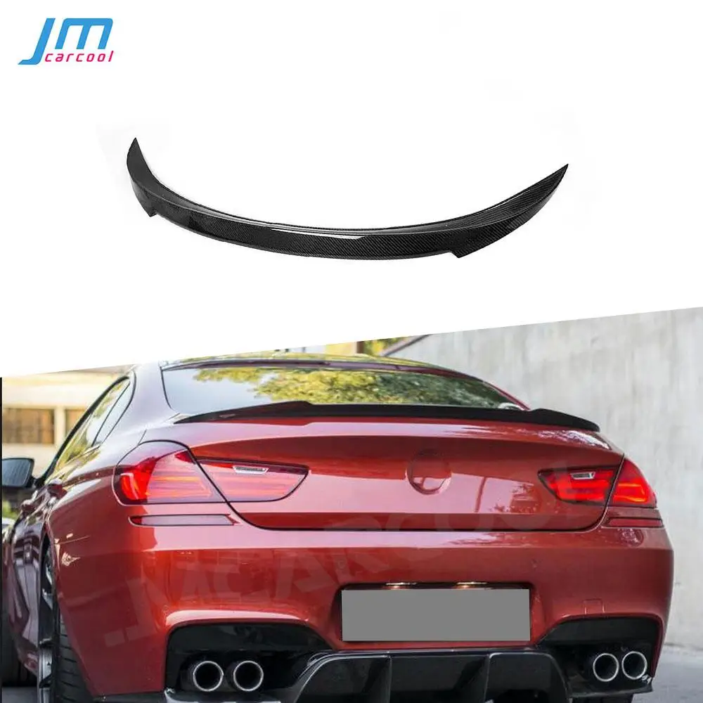 

Carbon Fiber Car Rear Trunk Spoiler Boot Duck Lip Wings Car Styling For BMW 6 Series F06 F12 F13 M6 640i 650i 2012-2016