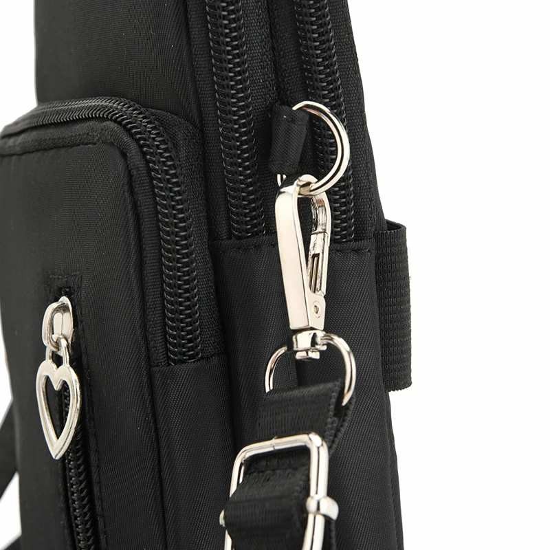 Handytasche - Damen-Umhängetasche - kleine Sommertasche für Mobiltelefone - Taschenbörse für Hände und Handgelenk – Detail 8