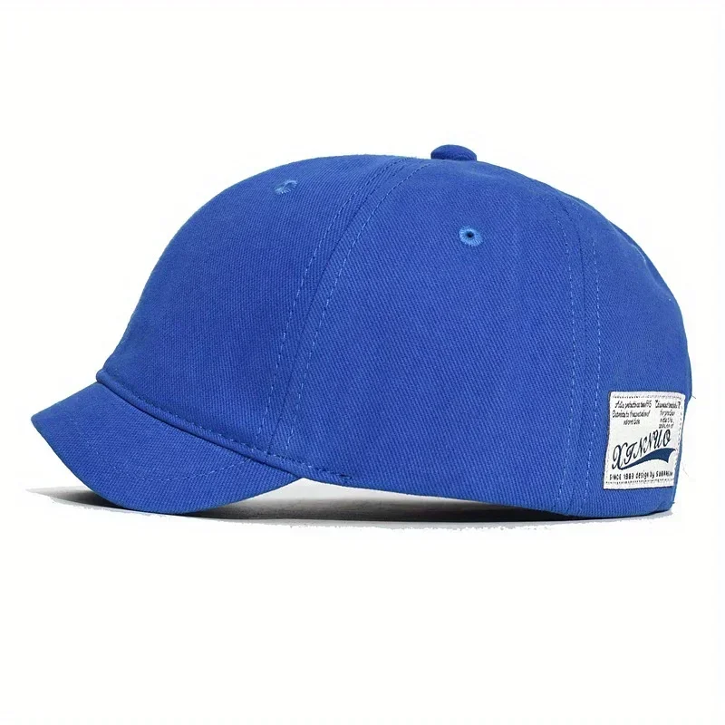 

Adjustable Lightweight Baseball Cap Soft Top Short Brim Sun Protection for Spring Autumn Street Style Unisex Hat
