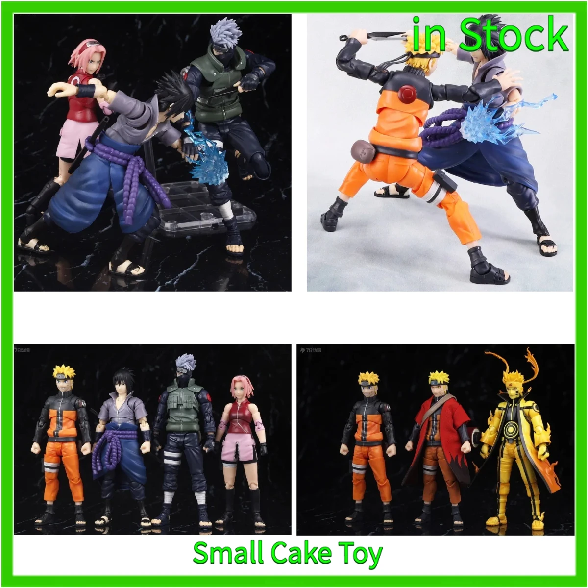 

In Stock 100% Bandai SHFiguarts 2.0 Naruto: Shippuden Kakashi Hatake No 1 NarutoTOP99 Sasuke Sakura Uchiha Madara Figure SHF