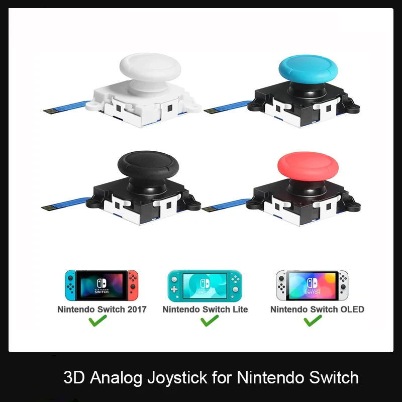 Аксессуары для ремонта аналоговых стиков для Nintendo Switch/Switch OLED /Switch Lite Joy-Con Controller - Drift Fix Tools