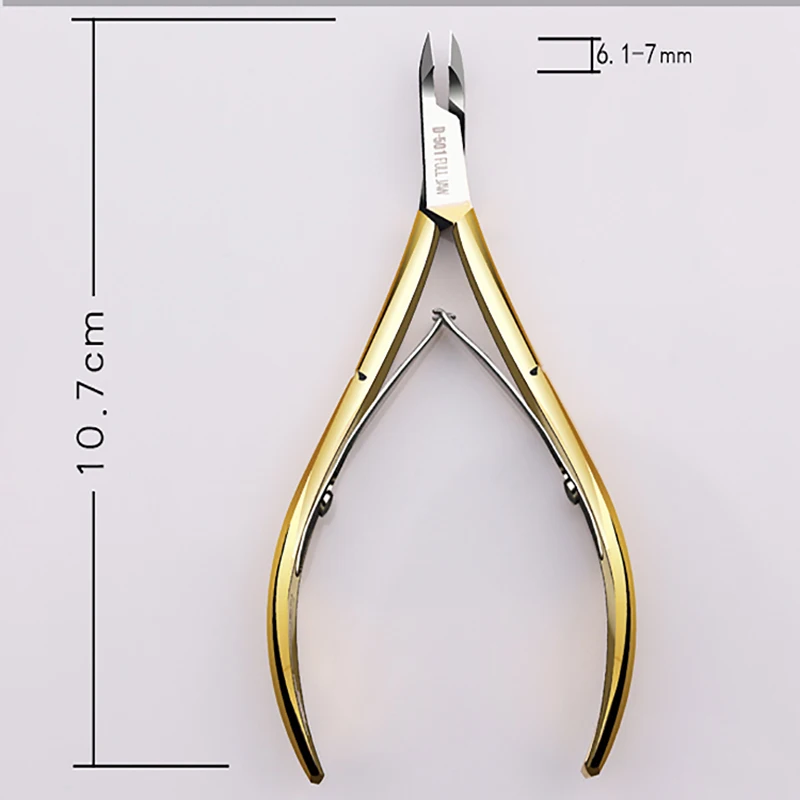 Dead Skin Scissors D-501 Sharp Nghia Authentic Manicurist Professional Care Nail Peeling Scissors Tool