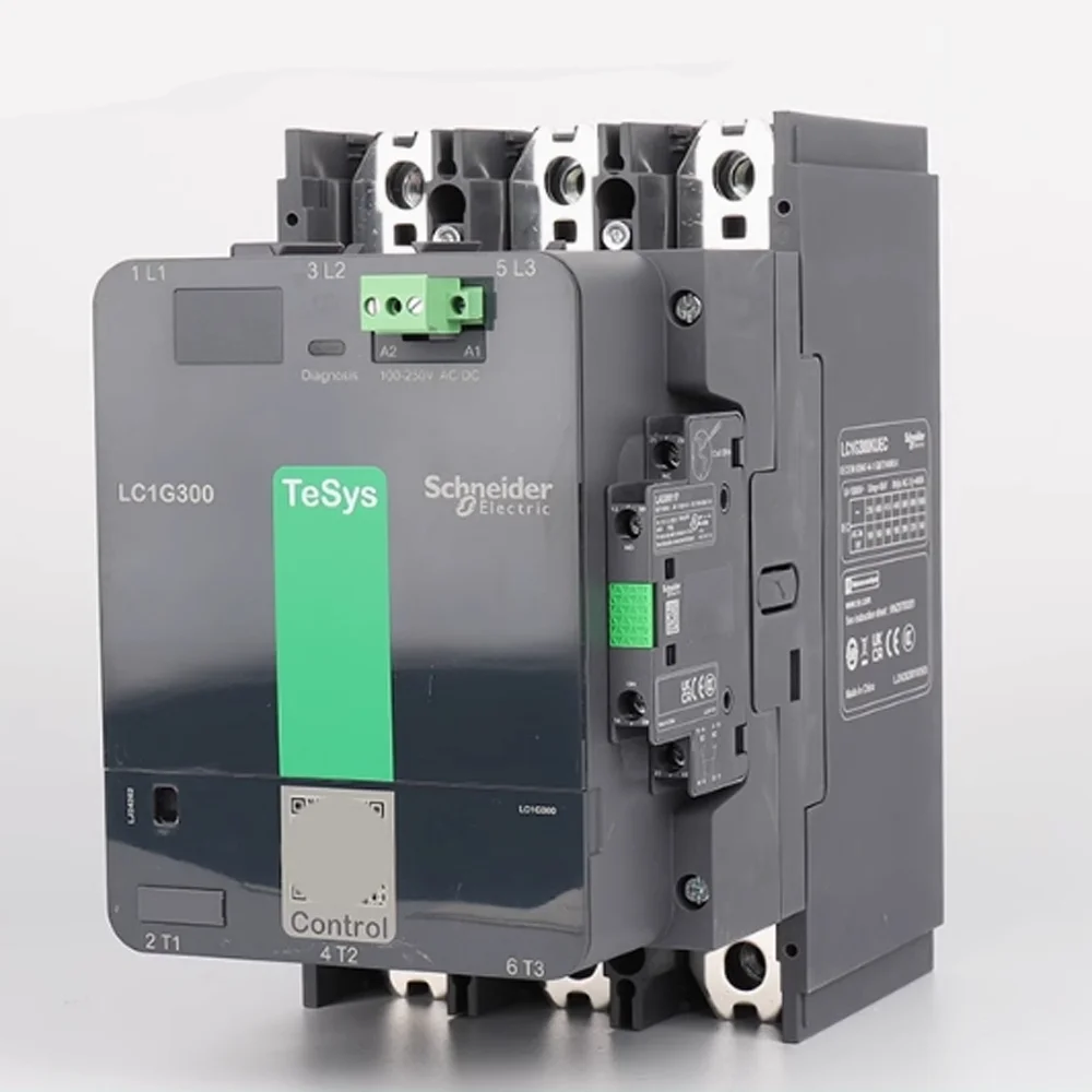 100% Original Schneider Electric Magnetic Contact LC1G300KUEC 300A TeSys Giga AC DC Coil Modular Special Contactor Power Control