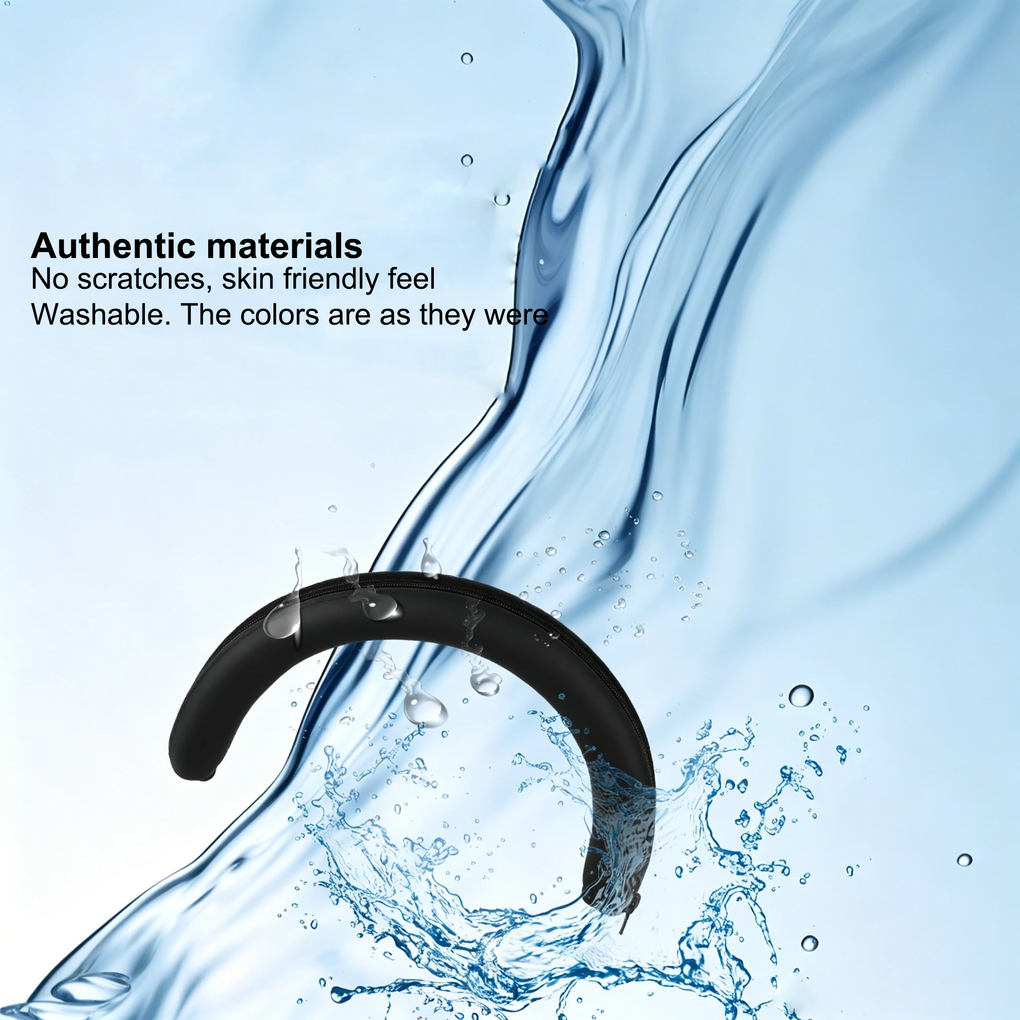 

Soft Silicone Protective Case Set for Anker Soundcore Space 2 Headphones Full Cover Ear Pads and Headband