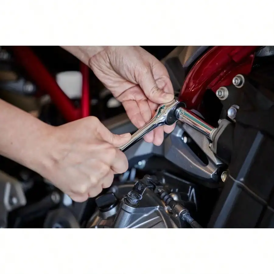 Набор инструментов для механики 3/8 дюйма, 90 предметов, хром