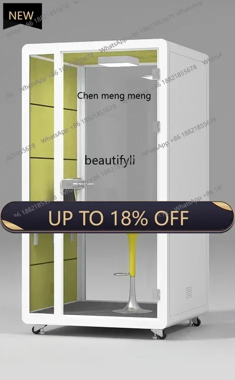 

Z189 A56 Soundproof room, mobile office phone booth, piano singing and learning, silent recording studio