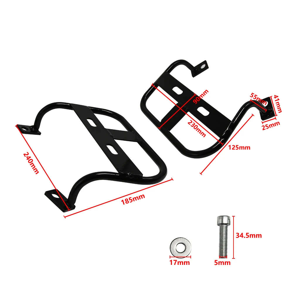 Saddlebag Support Racks Fit For HONDA CMX500 CMX300 CMX 300/500 Pannier Racks Side Saddle Bag Carrier Bar Rack Left & Right NEW