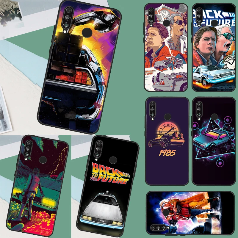 Back To The Future Case For Huawei Nova Y60 Y61 Y70 Y90 Nova 11i 8i 3i 5T 9 10 SE P20 P30 P40 Lite Mate 60 Pro