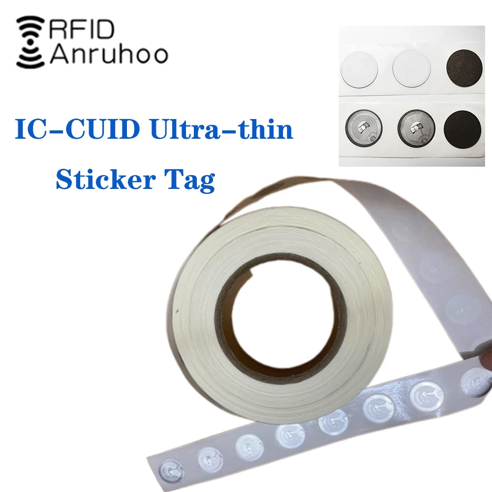 5/10/20 Uds teléfono móvil ultrafino 13,56 mhz pegatina CUID tarjeta con Chip inteligente RFID NFC 25mm etiqueta 1K S50 copia de llave IC insignia clon escritura