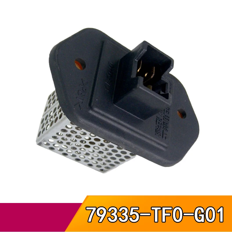 

79335-TF0-G01 Резистор электродвигателя вентилятора отопителя для Honda Fit 1.5L L4 2009 2010 2011 2012