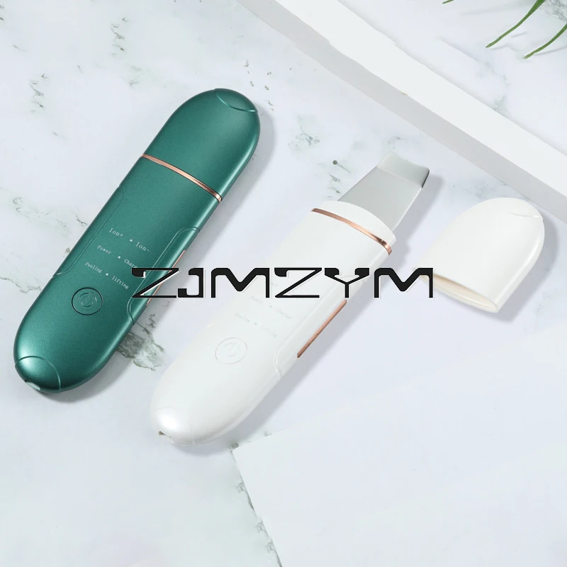 Ultrasonic Skin Scrubber, removedor de cravos, levantamento facial, limpador esfoliante, massageador facial profundo, peeling