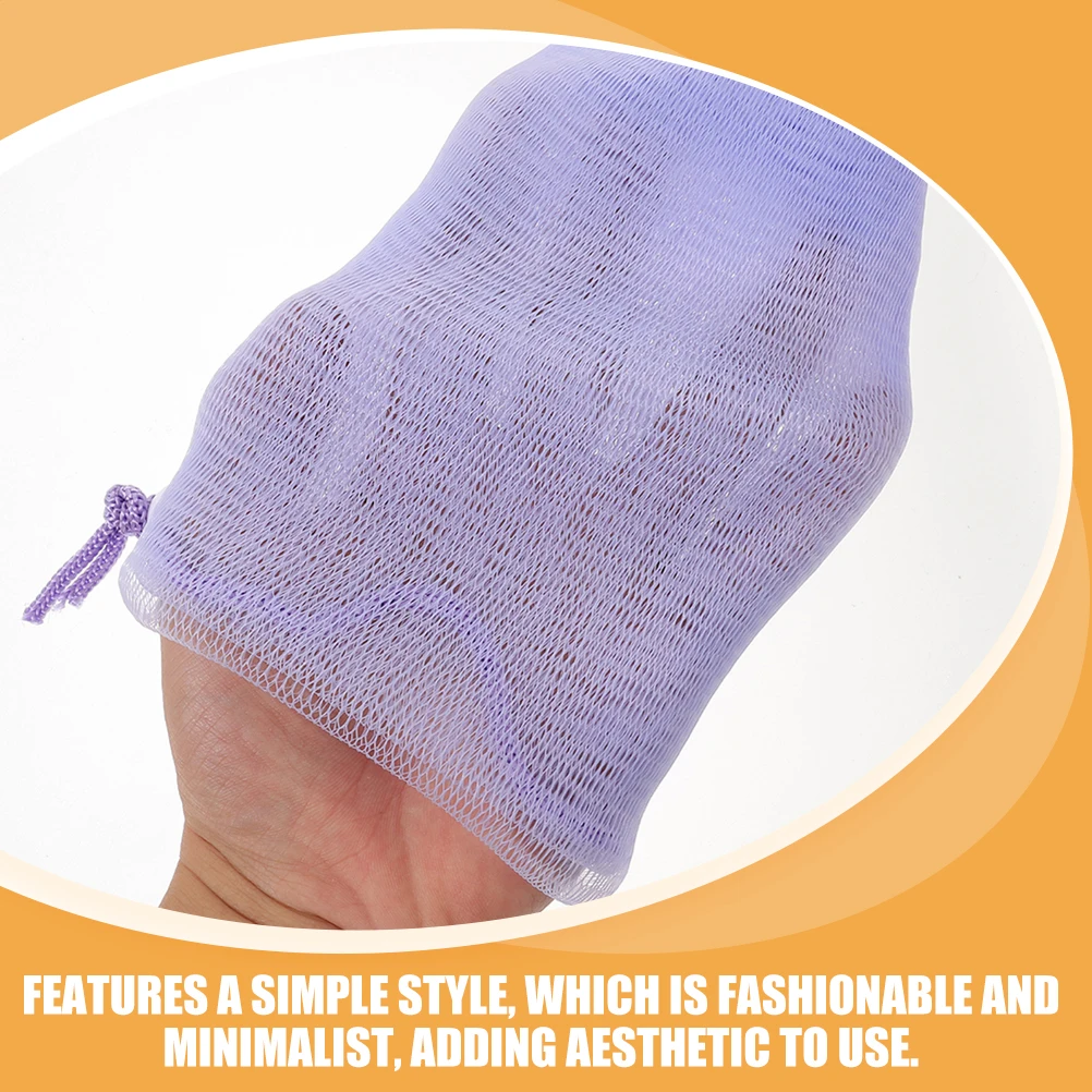 

16 шт., сетчатый мешок для мыла, материал PE, пенящийся дизайн, подвесной ремешок для бара, мыло, шампунь, бар для хранения, ванная комната, кухня, использование