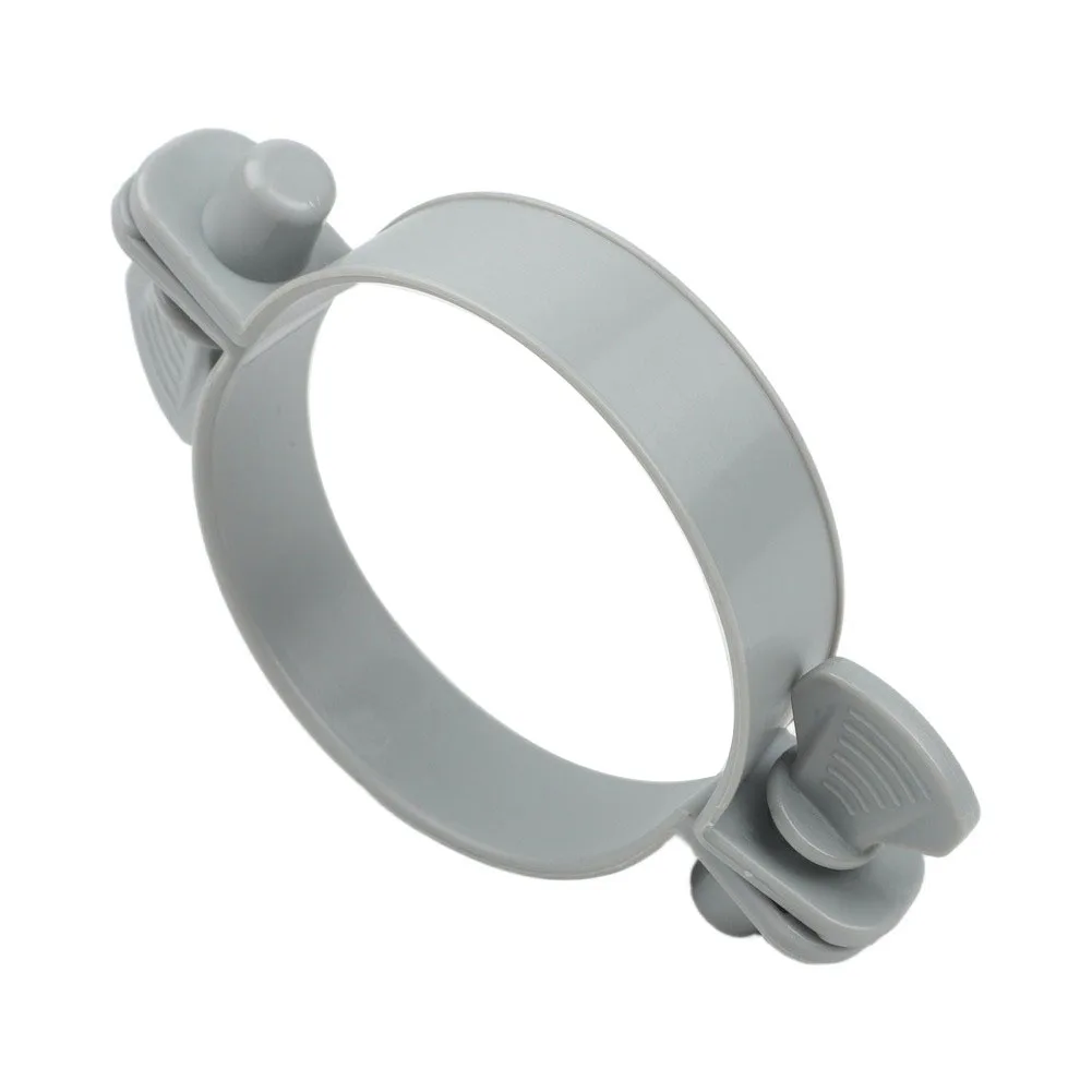 4pcs 1-1/4 inch Plastic Pool Hose Clamps for Secure Connections with For Intex Above Ground Pool Filters and Pumps