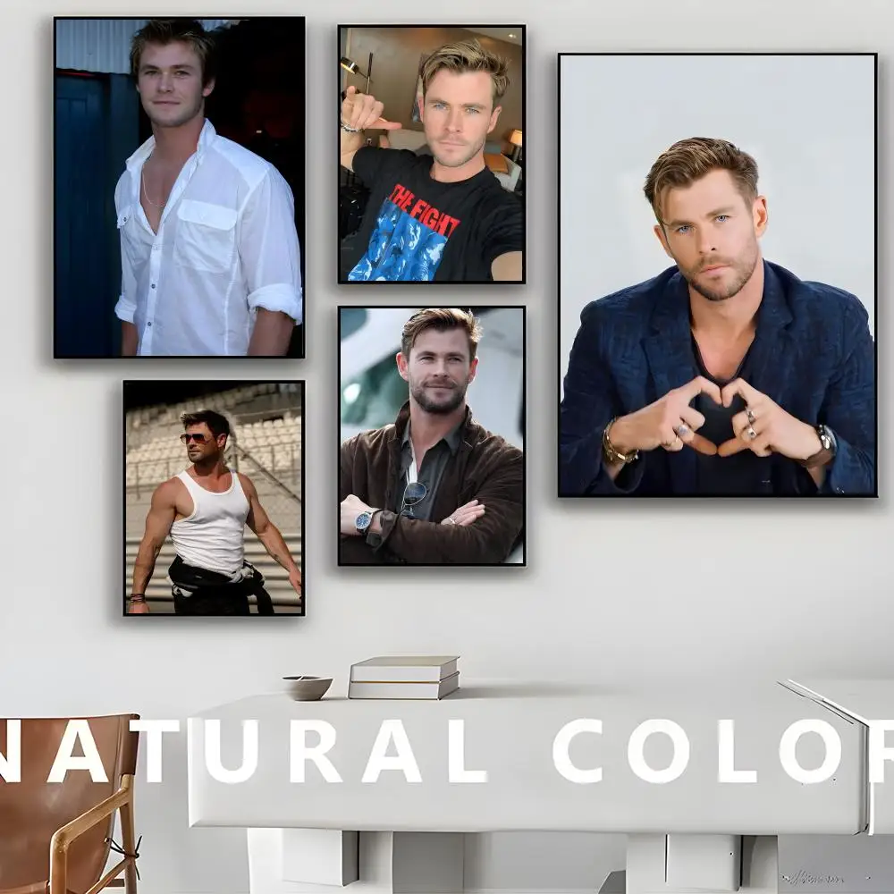 C-Chris Hemsworth Poster poster retro art living room decoration