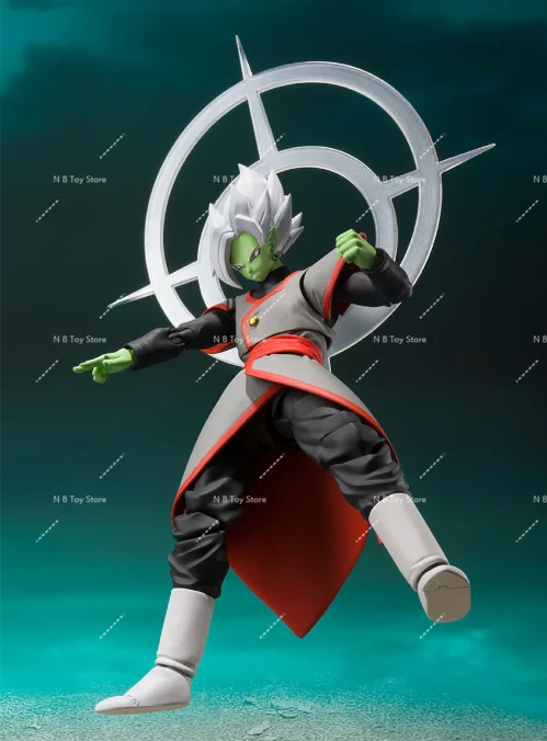 En Stock100 % Original Bandai Dragon Ball Sh Figuarts Shf Potara Zamasu figuras de acción Anime modelo juguetes Figura Pvc regalos