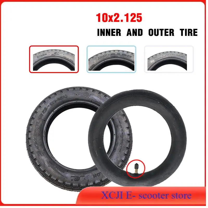 10x2.125 Electric Scooter Balancing Hoverboard Self Smart Balance Tire 10 Inch Tyre with Inner Tube