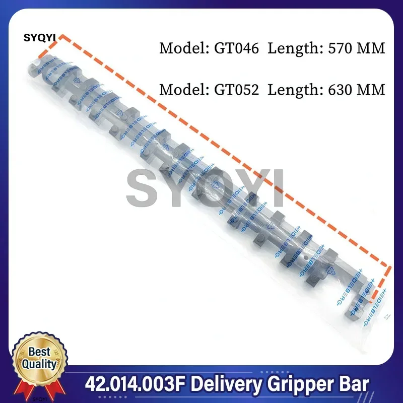 Migliore qualità 42.014.003F Barra di presa di consegna per parti di macchine da stampa Heidelberg GTO46 52