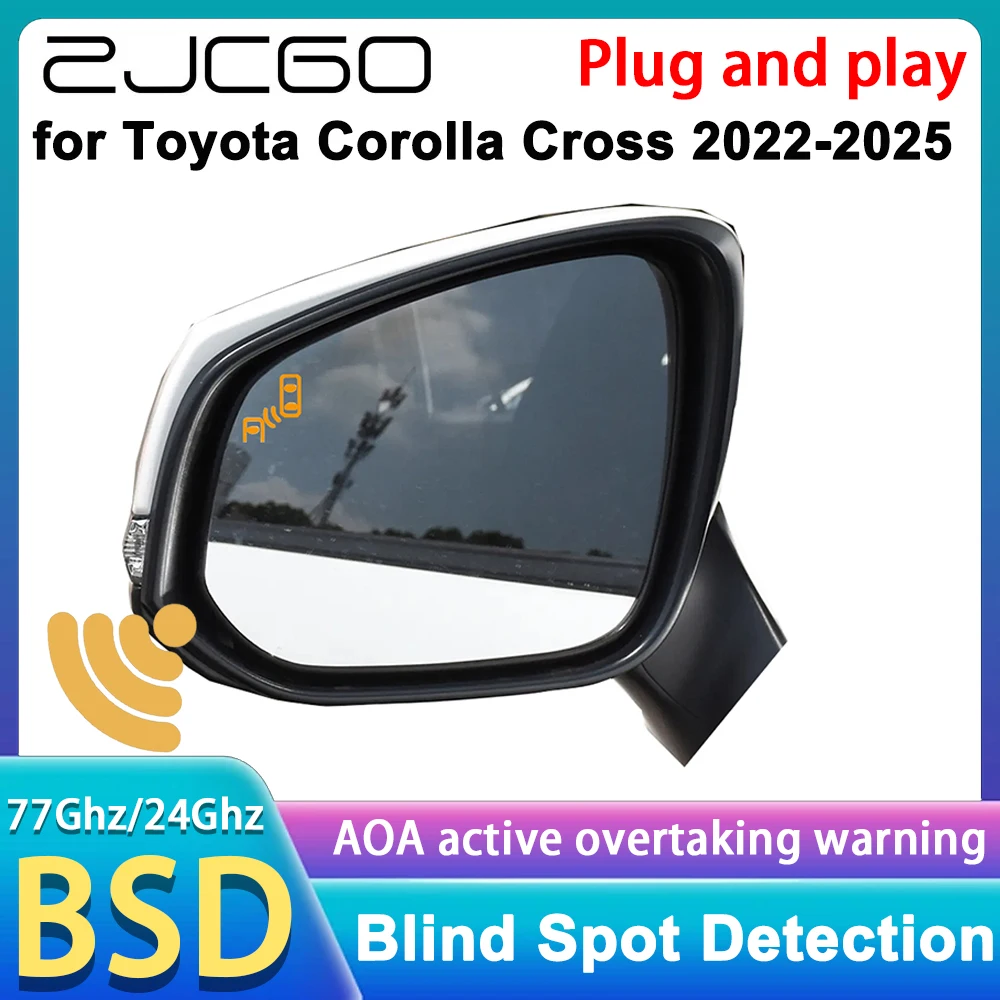 

for Toyota Corolla Cross XG10 2022 2023 2024 2025 Rear Cross Traffic Alert Blind Spot Monitor Assist Detection DSM RCTA System