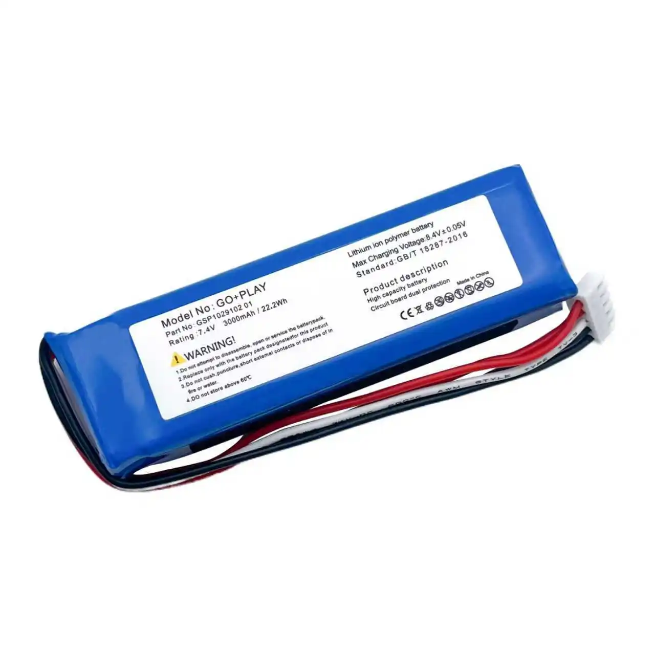 Speaker Battery CP-HK06 GSP1029102 01 for Harman/Kardon Go Play Go Play Mini GO+ Play 7.4V 3000mAh Digital Battery