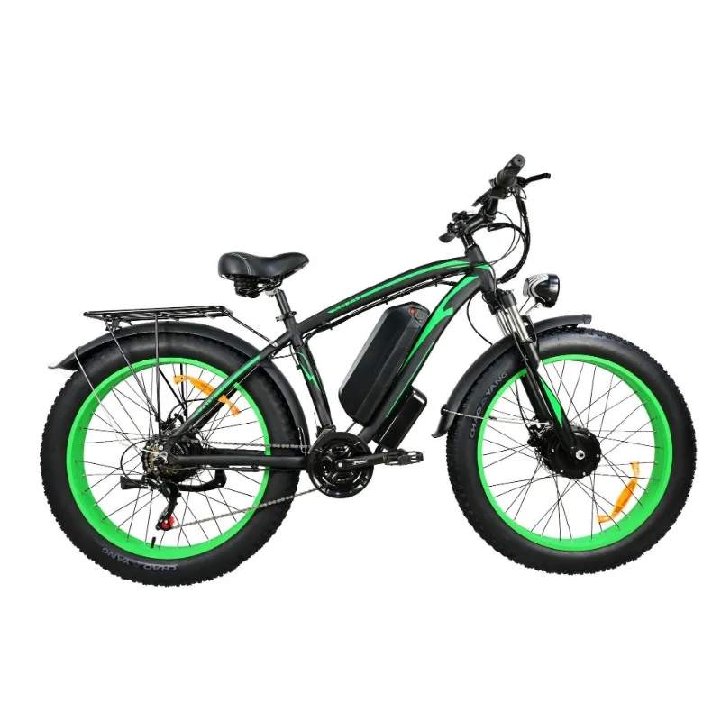 Electric Bike 2000W Motor 48V/30AH Battery City Men & Women Electric Bike 26 Inch Tire Adjustable Variable Speed Electric Bik