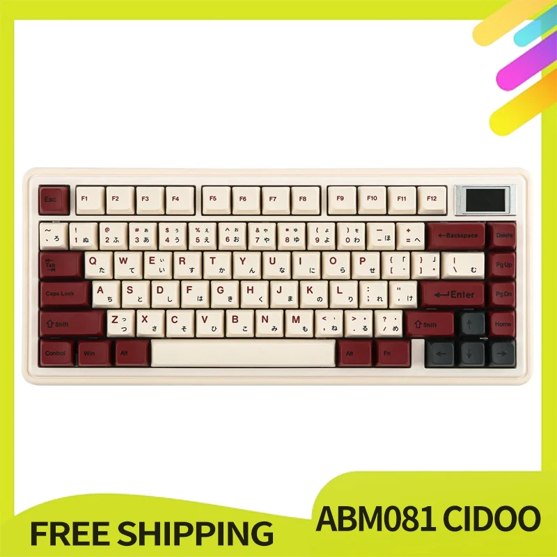 

ABM081 Cidoo Keyboard Kit Hot-Swappable Via-Programmable Wireless Bluetooth/2.4ghz/ Type-C Mechanical Gaming Keyboard For Win/Ma